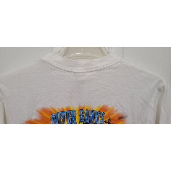 Harley Davidson Mens L/S T Shirt Outer Banks North Carolina Sexy Pirate Girls S - Picture 3 of 13